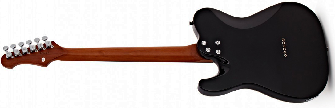 Jet Guitars Jt350 Bk R Hs Ht Rw - Black - Televorm elektrische gitaar - Variation 1