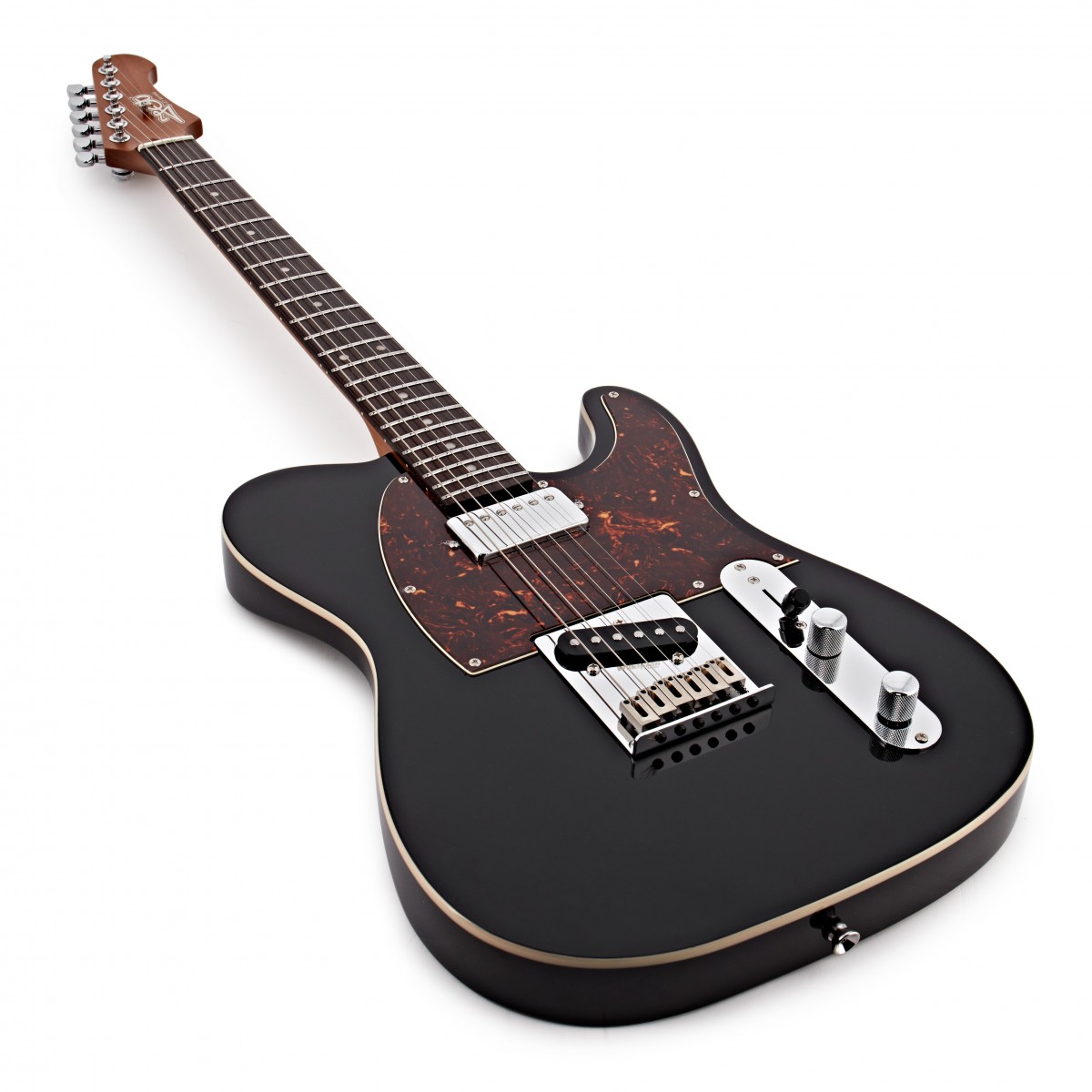 Jet Guitars Jt350 Bk R Hs Ht Rw - Black - Televorm elektrische gitaar - Variation 2