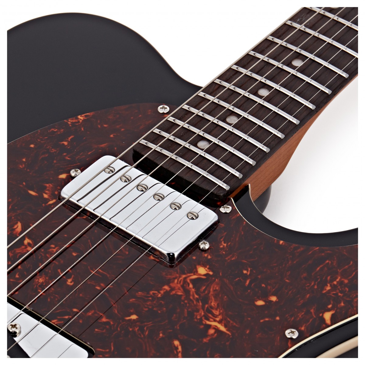 Jet Guitars Jt350 Bk R Hs Ht Rw - Black - Televorm elektrische gitaar - Variation 4