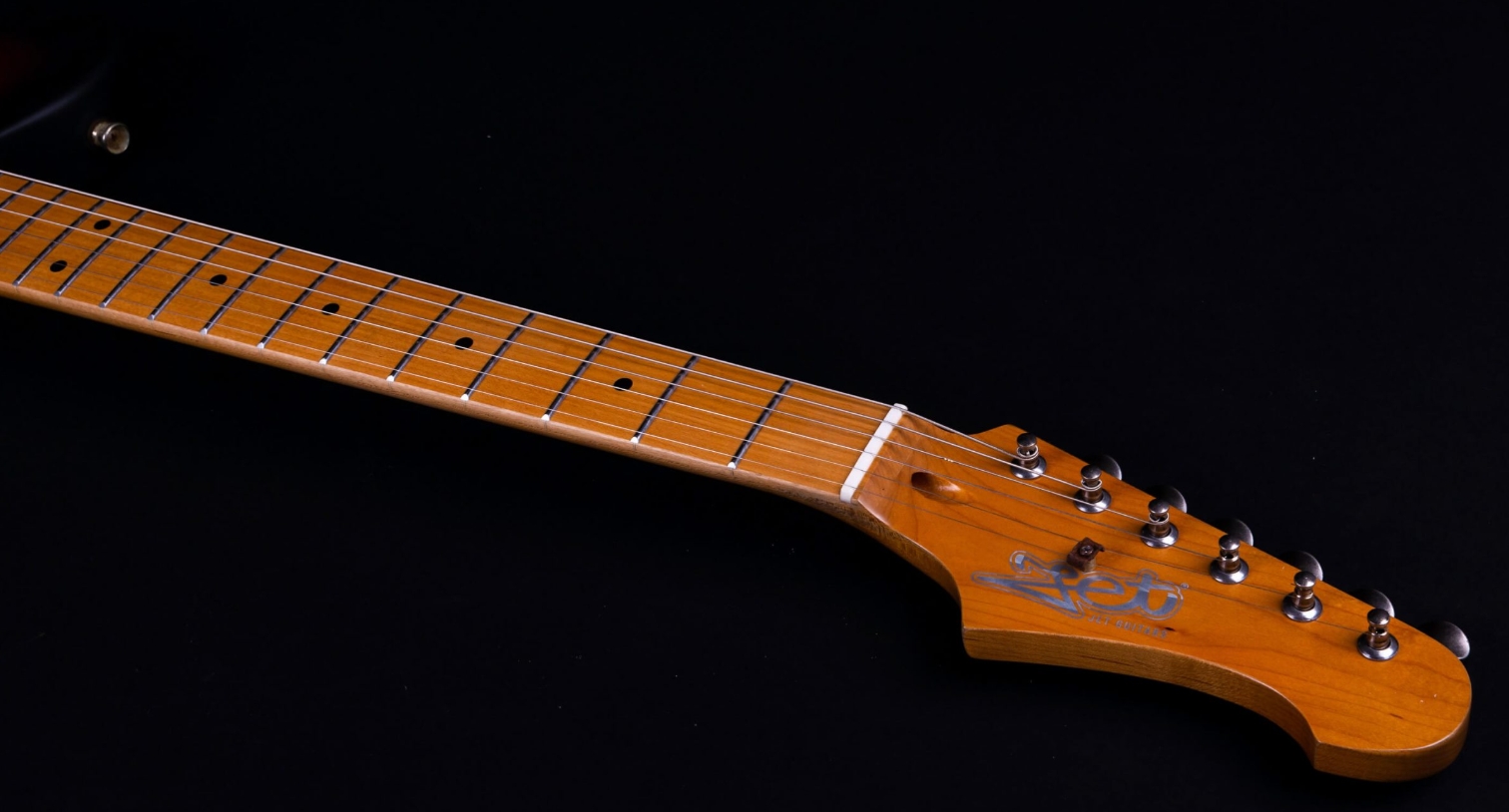 Jet Guitars Jt350 Rlc Sh Ht Mn - Sunburst Distressed - Televorm elektrische gitaar - Variation 4
