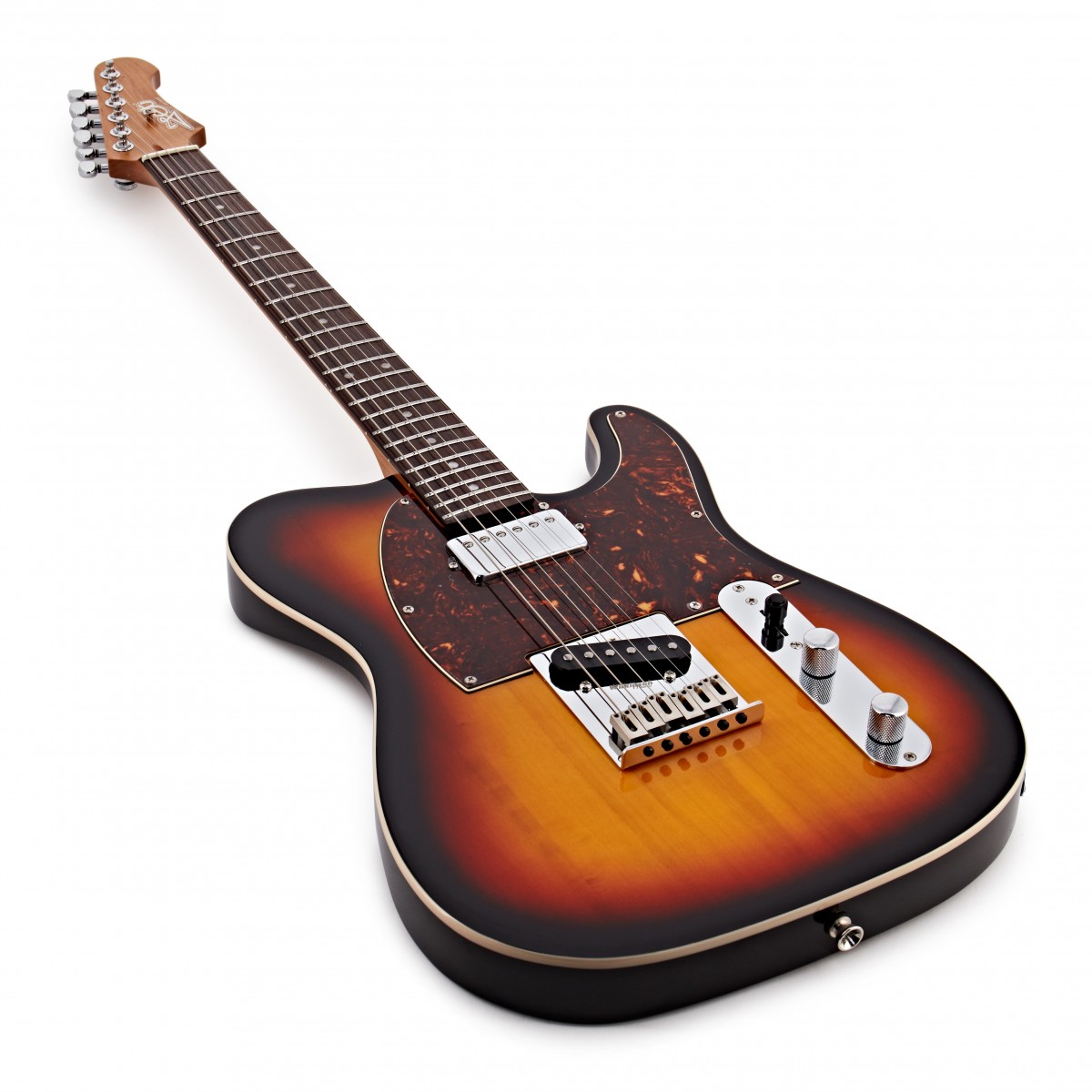 Jet Guitars Jt350 Sb R Hs Ht Rw - Sunburst - Televorm elektrische gitaar - Variation 2