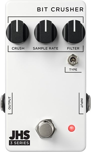 Jhs Bit Crusher 3 Series - Modulation/chorus/flanger/phaser en tremolo effect pedaal - Main picture