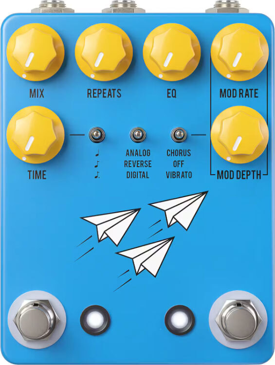 Jhs Flight Delay Blue - Reverb/delay/echo effect pedaal - Main picture