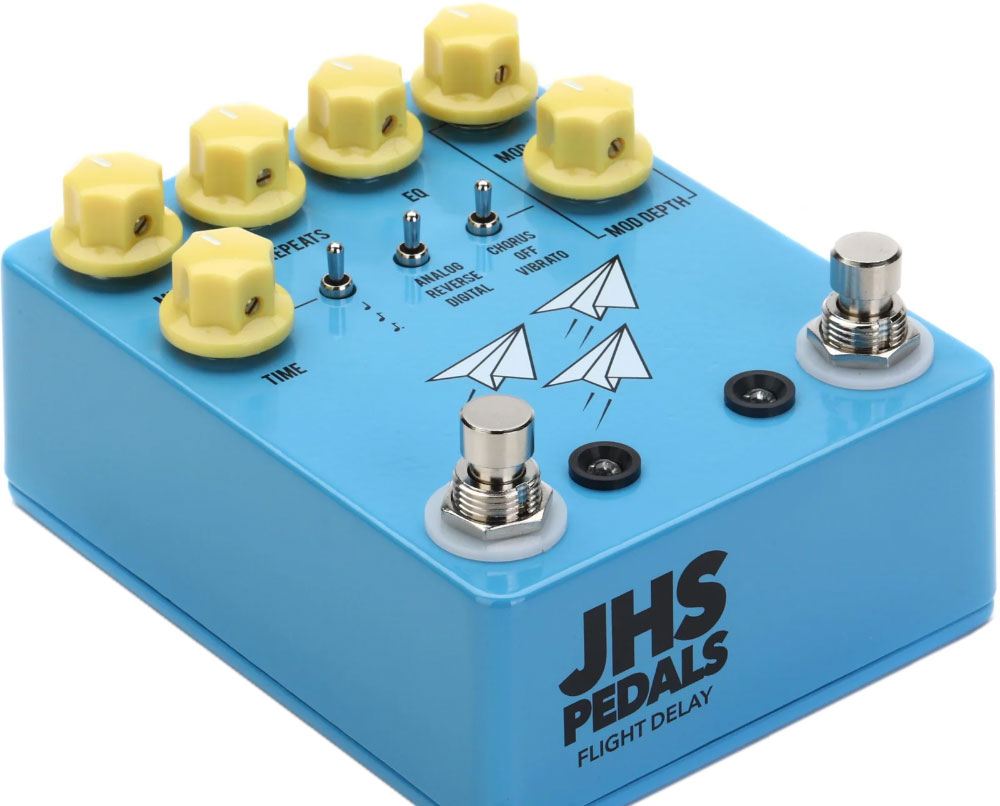 Jhs Flight Delay Blue - Reverb/delay/echo effect pedaal - Variation 1