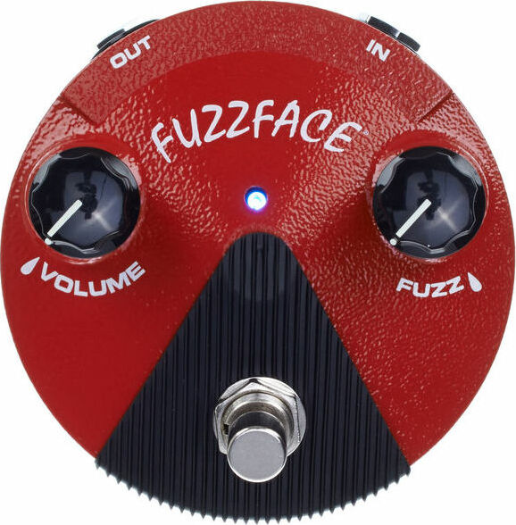 Jim Dunlop Ffm2 Mini Fuzz Face Red  Germanium - Overdrive/Distortion/fuzz effectpedaal - Main picture