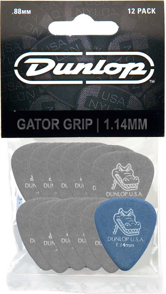 Jim Dunlop Gator Grip 417 12-set - 1.14mm - Plectrum - Main picture