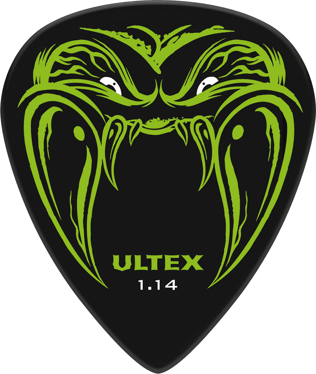 Jim Dunlop James Hetfield Blackfang Ultex 1.14mm (lot De 6) - Plectrum - Main picture