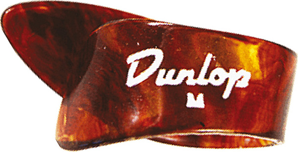 Jim Dunlop Thumbpick Plastic 9022 Pouce Medium Tortoise - Plectrum - Main picture