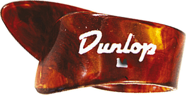 Jim Dunlop Thumbpick Plastic 9023 Pouce Large Tortoise - Plectrum - Main picture