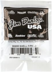 Plectrum Jim dunlop 9020 FINGERPICK PLASTIC DOIGT LARGE SHELL PACK DE 12