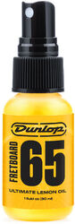 Care & cleaning gitaar Jim dunlop Fretboard 65 Ultimate Lemon Oil 1Oz
