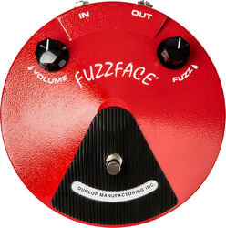 Overdrive/distortion/fuzz effectpedaal Jim dunlop Fuzz Face Distortion JDF2