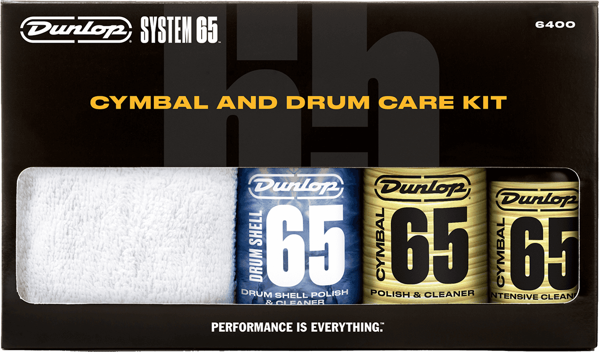 Jim Dunlop Cymbal And Drum Care Kit - Reinigingsmiddel voor drumstel - Variation 1