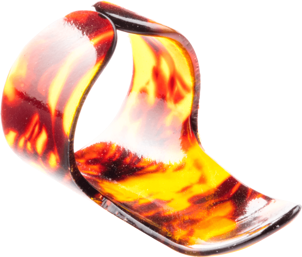 Jim Dunlop Fingerpick Plastic 9010 Medium Shell - Pack De 12 - Plectrum - Variation 1