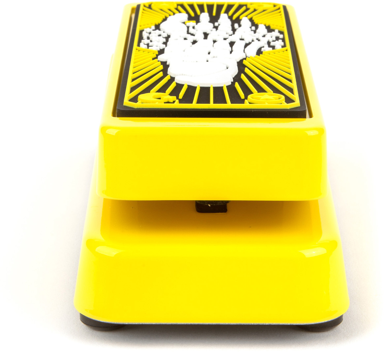 Jim Dunlop Kirk Hammett Cry Baby Wah Kh95y Signature Yellow Sparkle Edition - Wah/filter effectpedaal - Variation 1