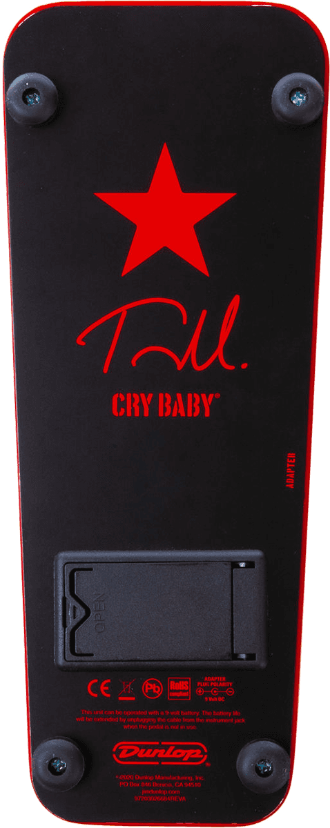 Jim Dunlop Tom Morello Cry Baby Wah Tbm95 Signature - Wah/filter effectpedaal - Variation 2