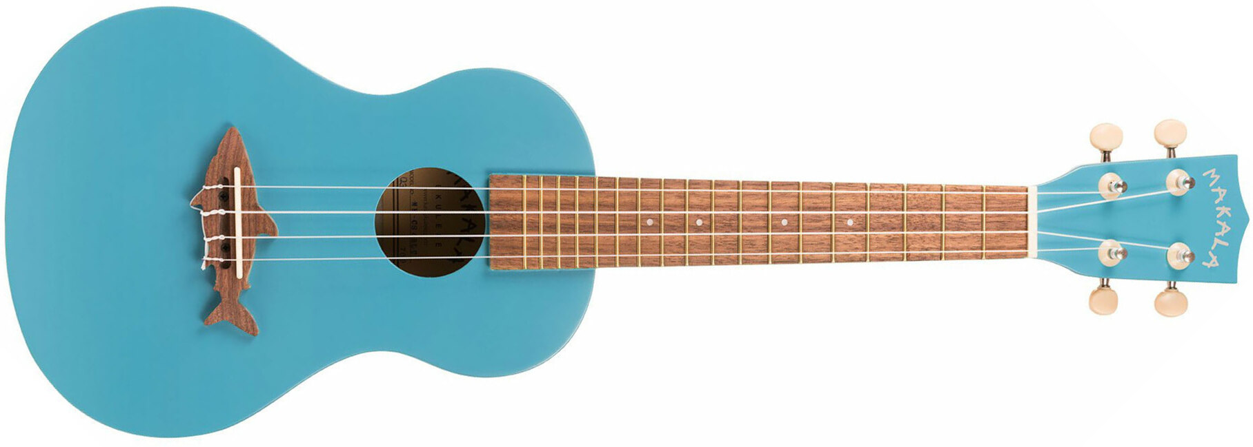 Kala Makala Shark Concert Kauri Composite Noy - Mako Blue - Ukulele - Main picture