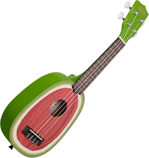 Kala Novelty Watermelon Soprano + Housse - Watermelon - Ukulele - Main picture