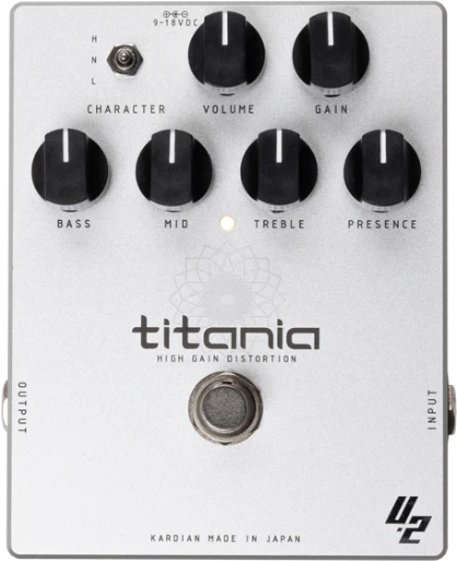 Kardian Titania Distortion V2 - Overdrive/Distortion/fuzz effectpedaal - Main picture