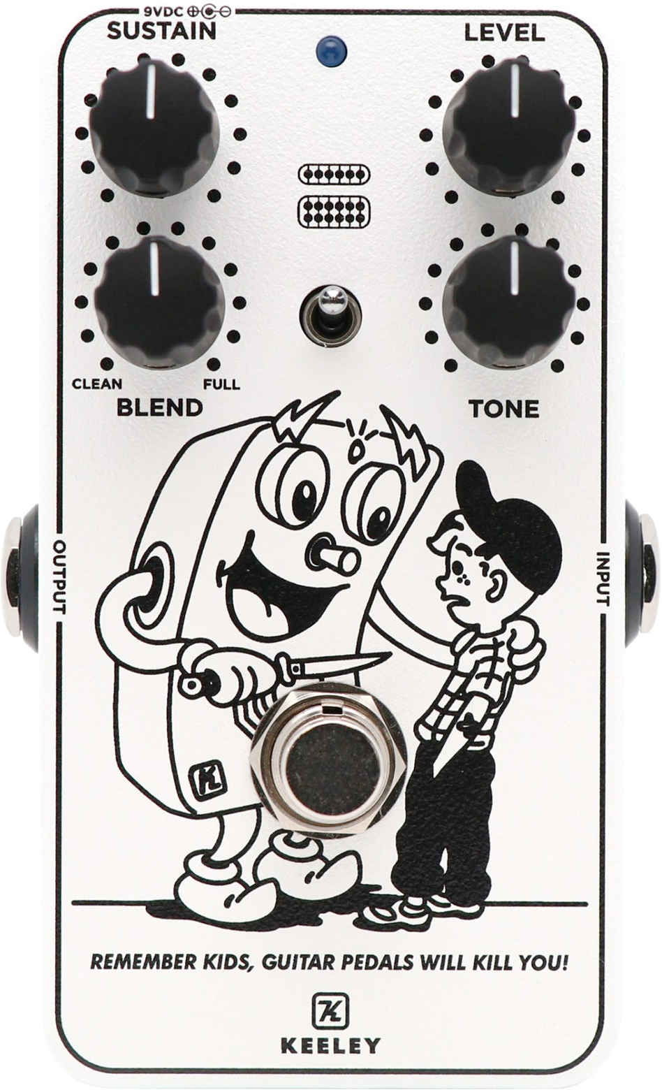 Keeley  Electronics Compressor Plus Custom Shop Pwky - Compressor/sustain/noise gate effect pedaal - Main picture