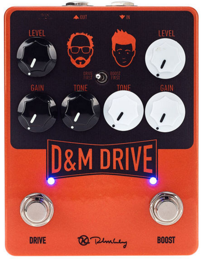 Keeley  Electronics D&m Drive & Boost - Overdrive/Distortion/fuzz effectpedaal - Main picture