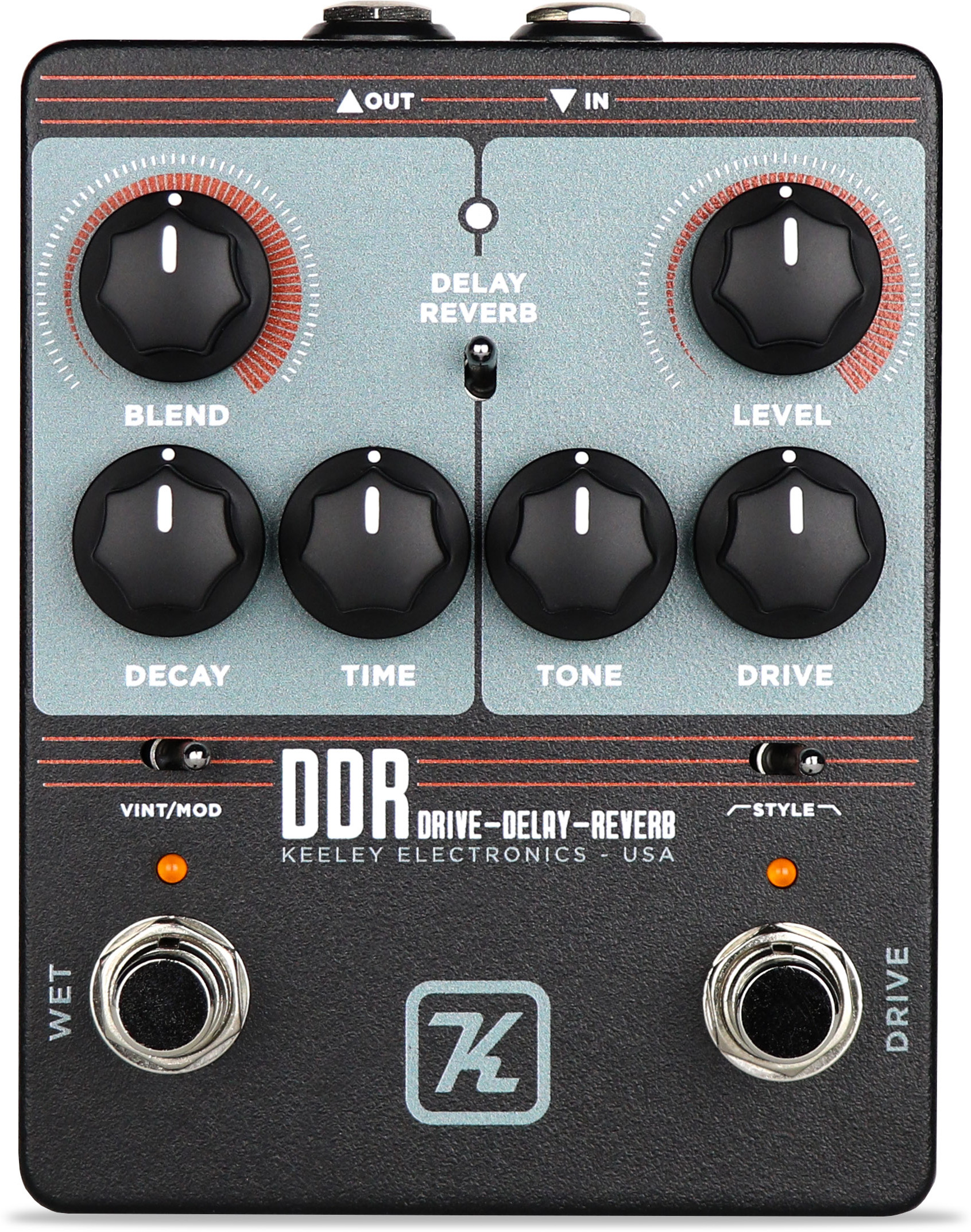 Keeley  Electronics Ddr Drive Delay Reverb - Overdrive/Distortion/fuzz effectpedaal - Main picture
