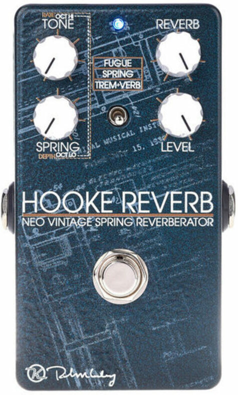 Keeley  Electronics Hooke Spring Reverb - Reverb/delay/echo effect pedaal - Main picture