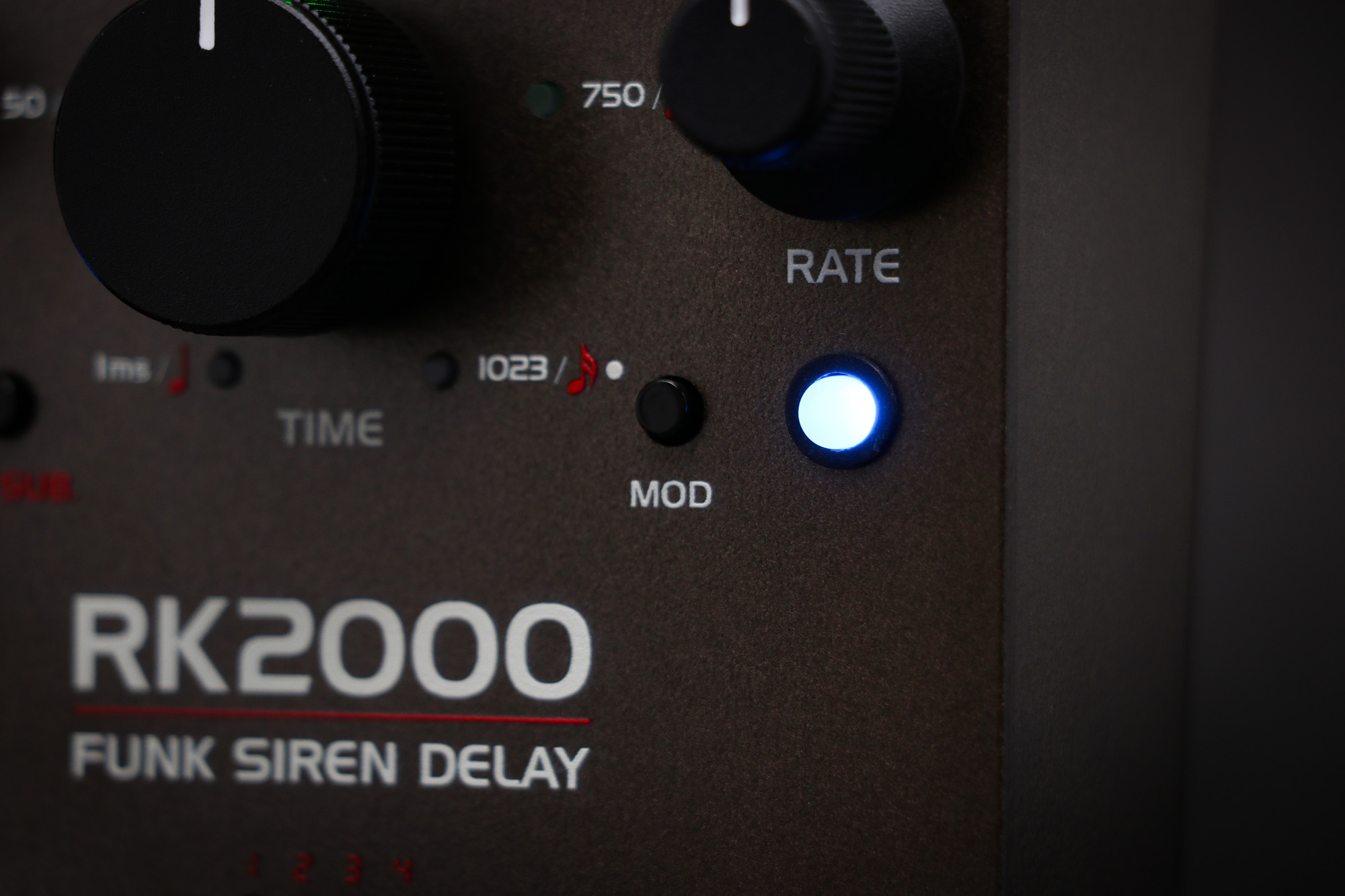 Keeley  Electronics Rk2000 Funk Siren Delay - Reverb/delay/echo effect pedaal - Variation 2