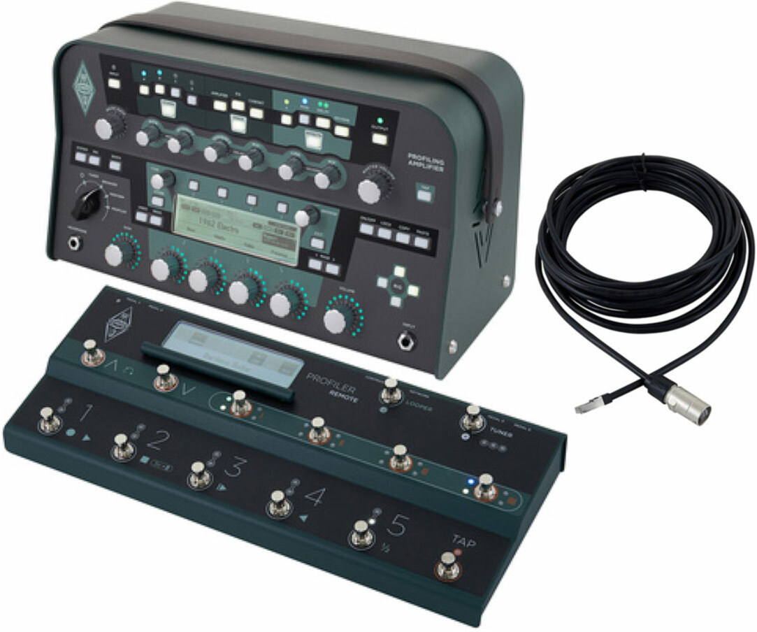 Kemper Profiler Head Set W/remote Black - Simulatie van gitaarversterkermodellering - Main picture