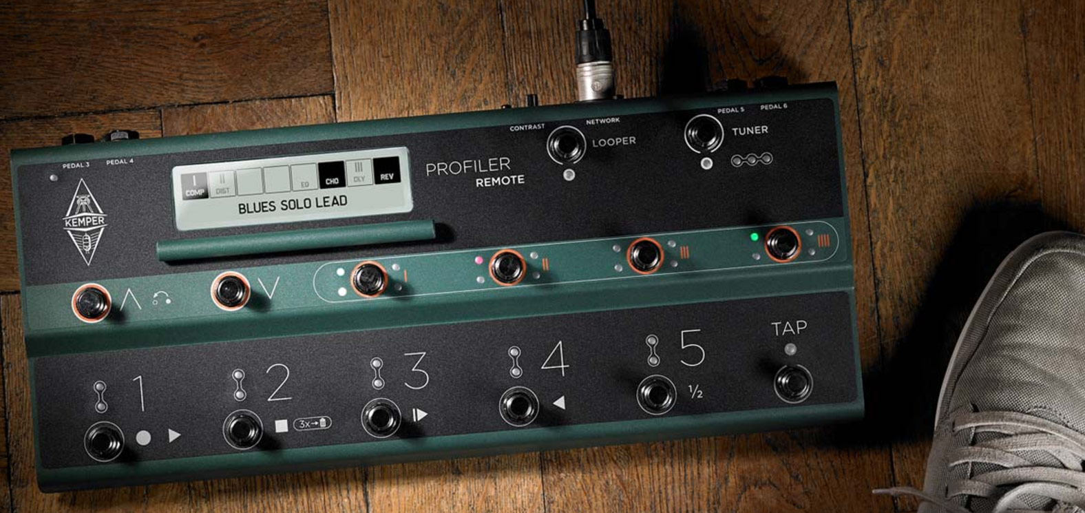 Kemper Profiler Head Set W/remote Black - Simulatie van gitaarversterkermodellering - Variation 4