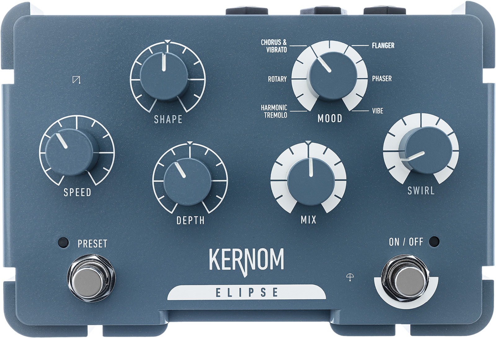 Kernom Elipse Modulation - Modulation/chorus/flanger/phaser en tremolo effect pedaal - Main picture