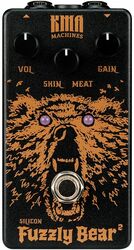 Overdrive/distortion/fuzz effectpedaal Kma Fuzzly Bear 2