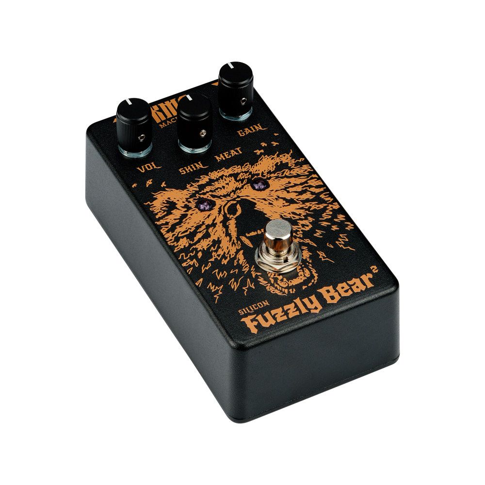 Kma Fuzzly Bear 2 Silicium Fuzz - Overdrive/Distortion/fuzz effectpedaal - Variation 1