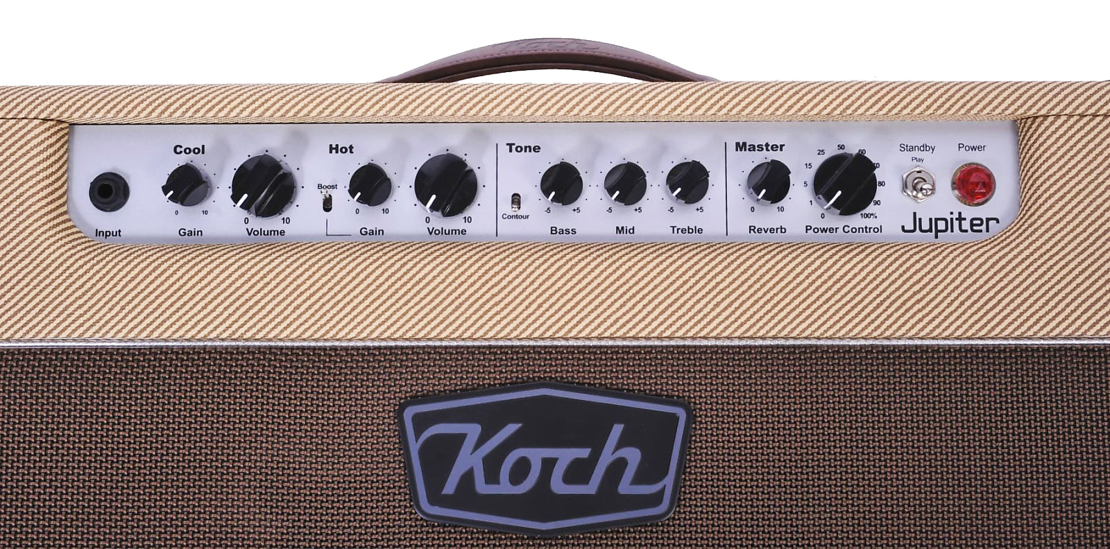 Koch Jupiter 45 Combo 45w 1x12 Tweed - Combo voor elektrische gitaar - Variation 4