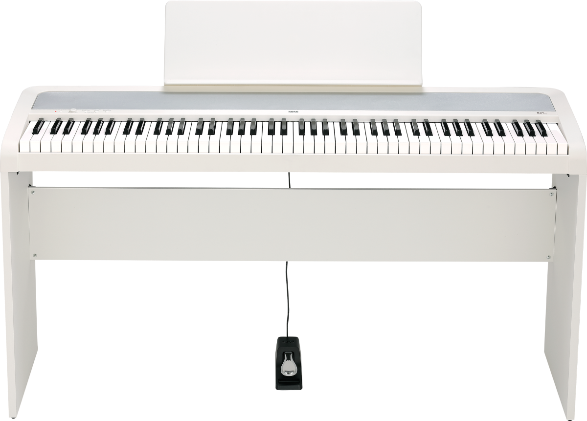 Korg B2+ Sp Blanc - Digitale piano met meubel - Main picture