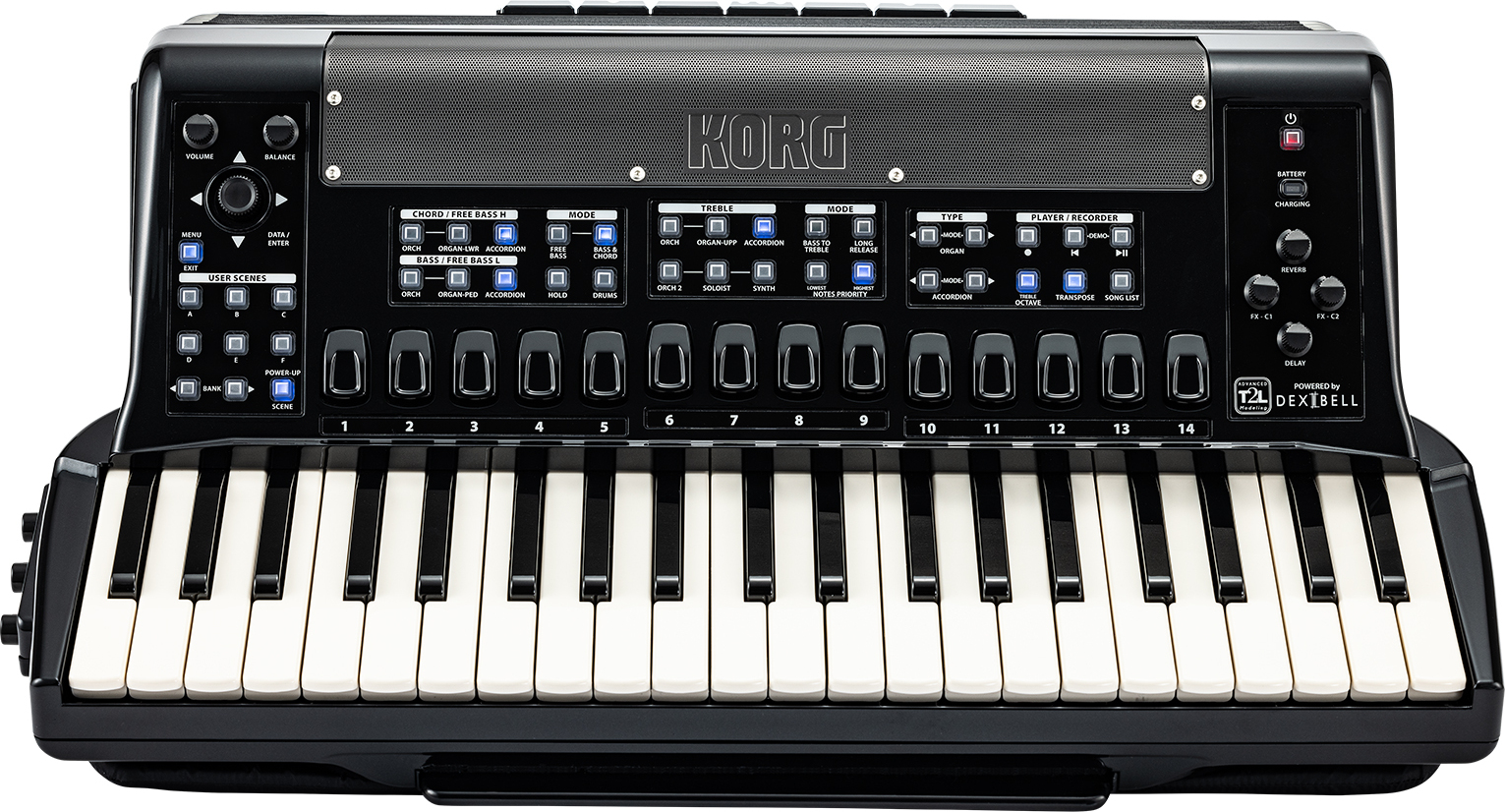 Korg Fisa Suprema Clavier Piano - Digitale accordeon - Main picture