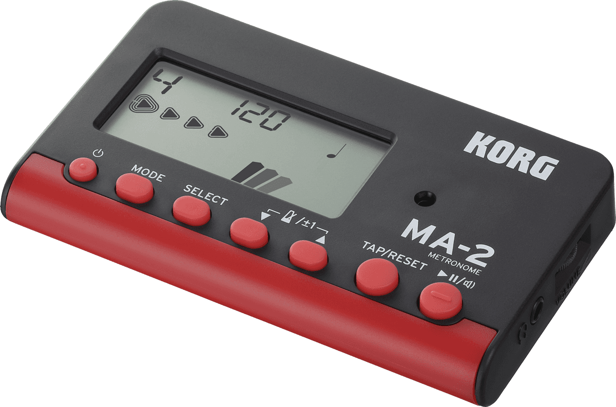 Korg Ma-2bkrd Metronome Rouge - Metronoom - Main picture