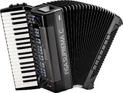 Chromatische accordeon Korg Fisa Suprema compact Piano