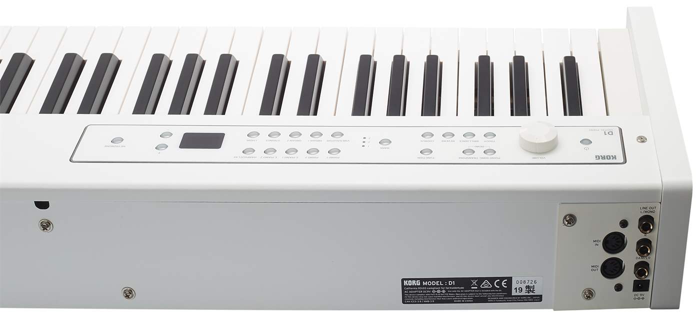 Korg D1 White - Draagbaar digitale piano - Variation 3