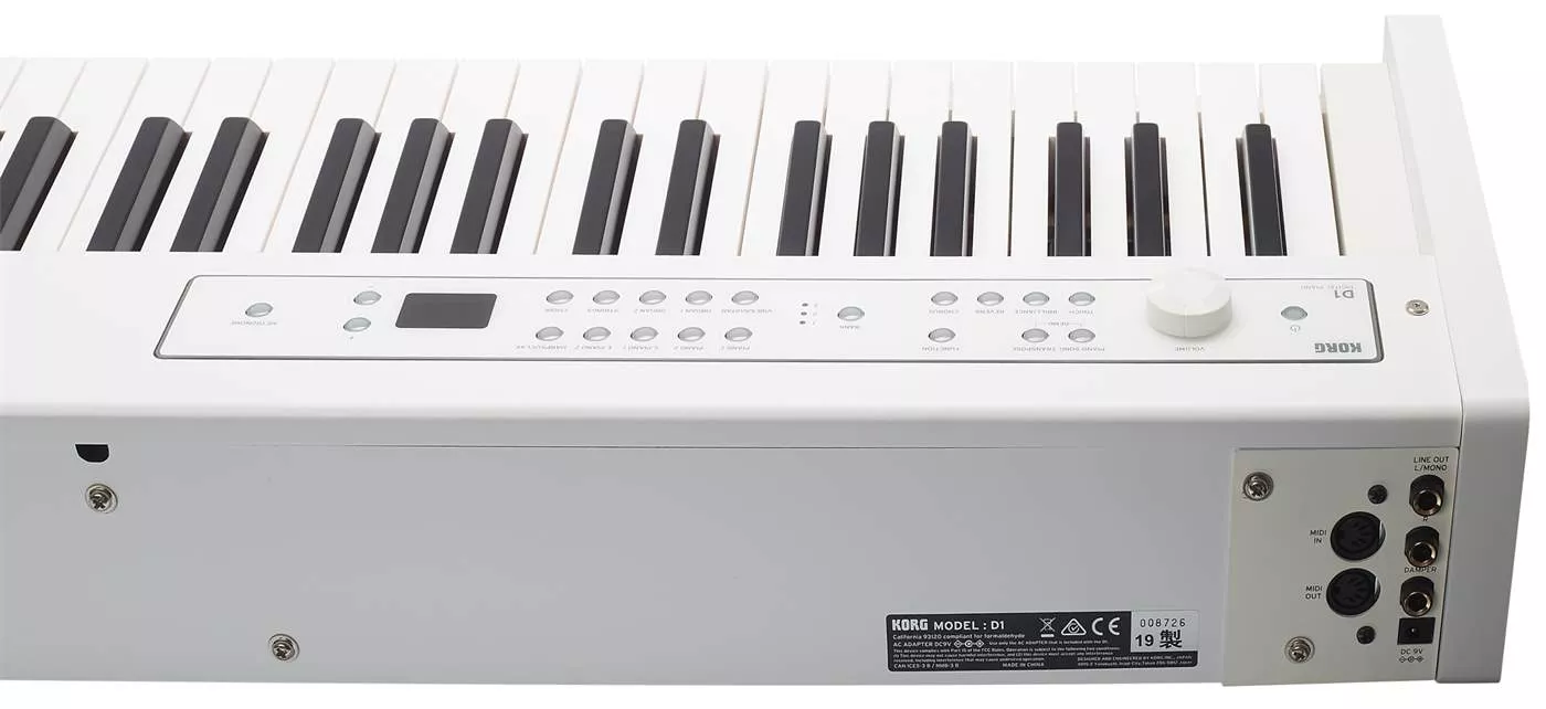 Korg D1 White - Draagbaar digitale piano - Variation 3