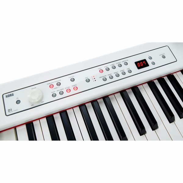 Korg D1 White - Draagbaar digitale piano - Variation 4