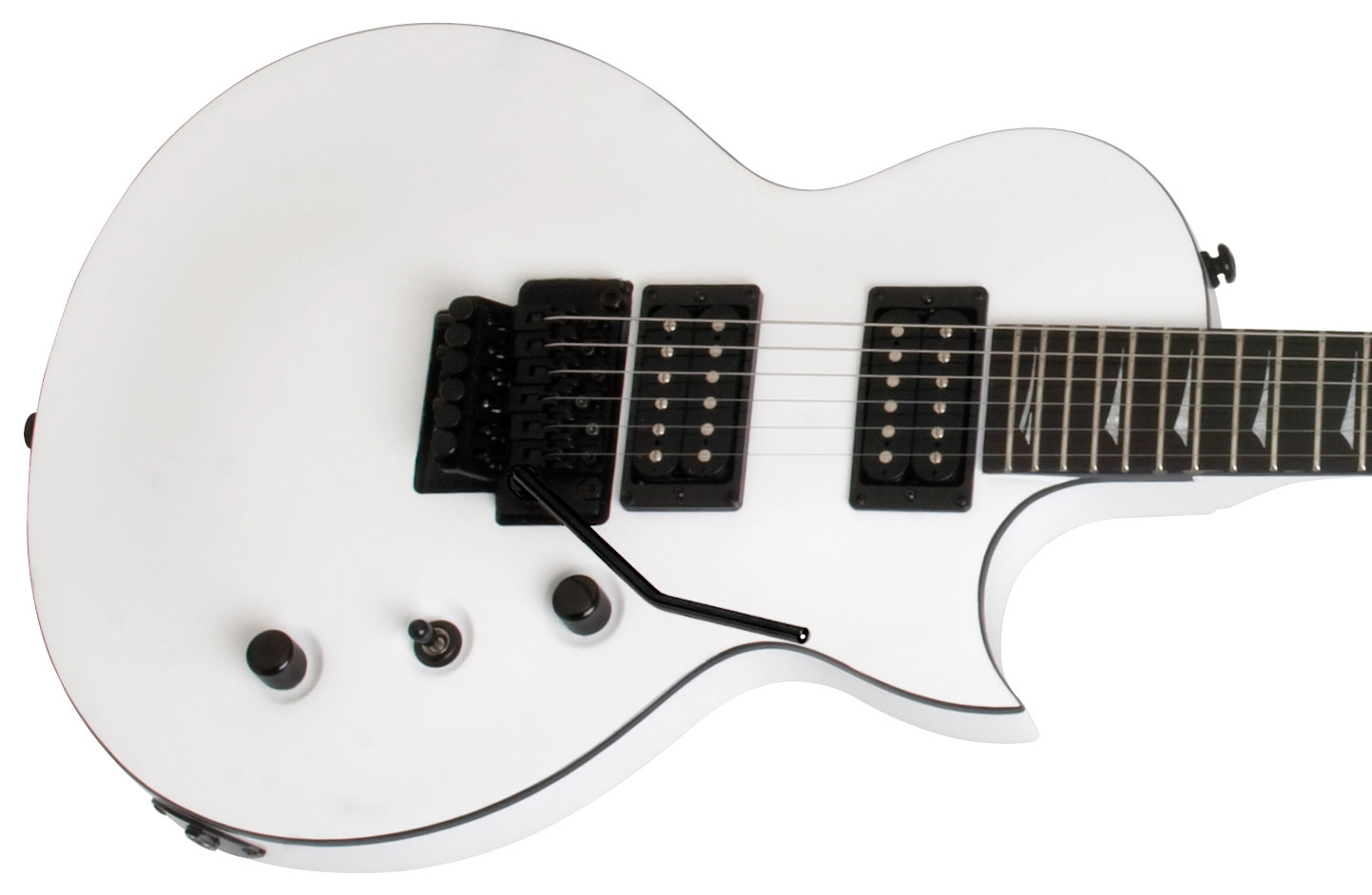 Kramer Assault 220 2h Fr Rw - Alpine White - Enkel gesneden elektrische gitaar - Variation 1