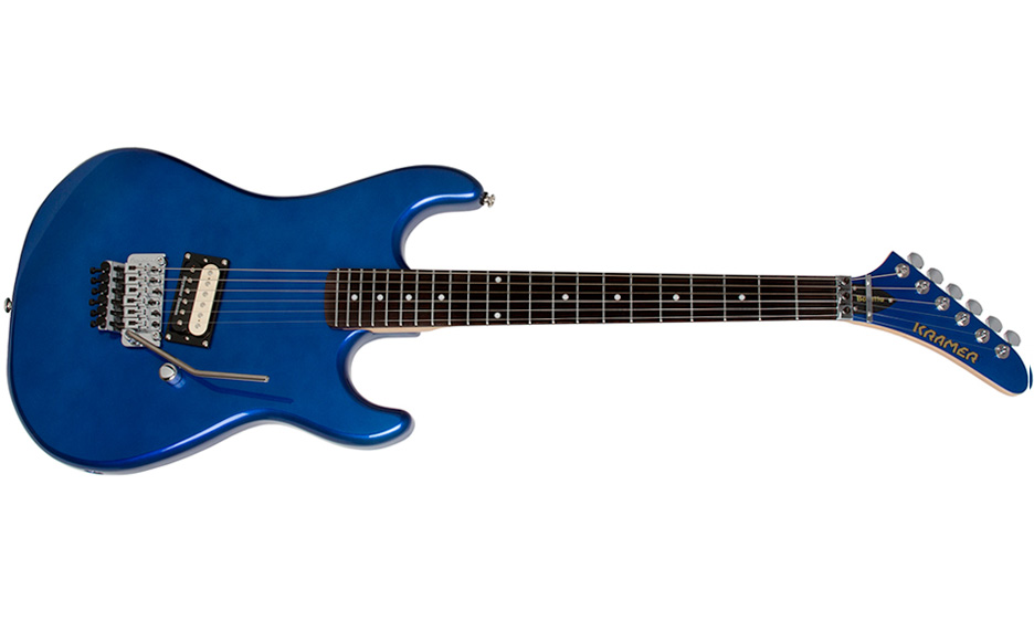 Kramer Baretta Vintage H Fr Rw - Candy Blue - Elektrische gitaar in Str-vorm - Variation 1