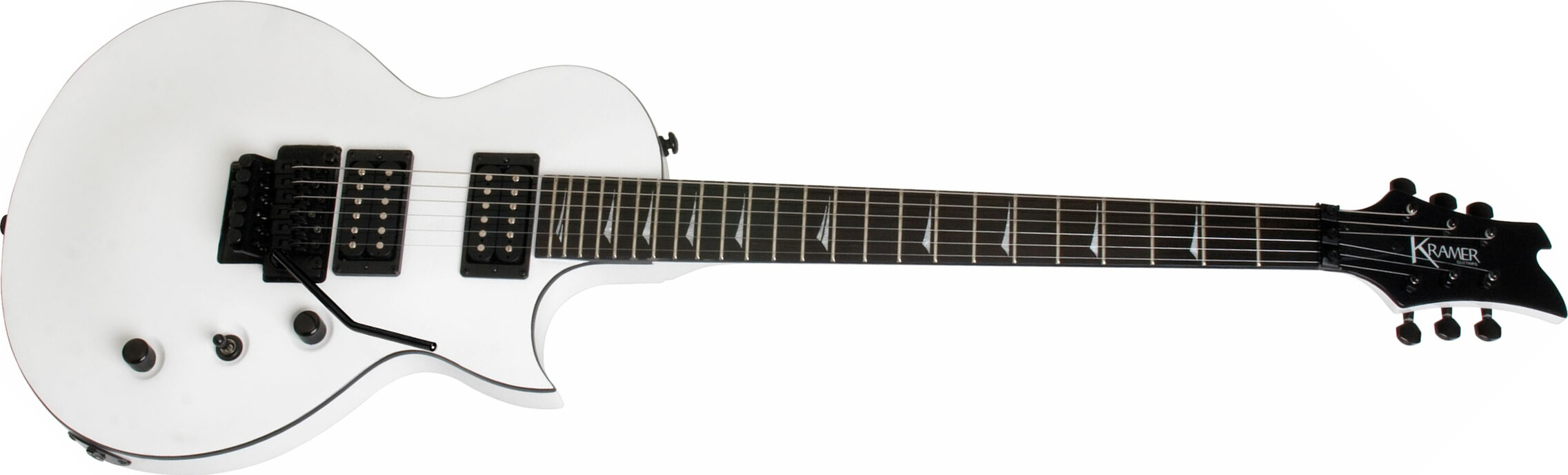 Kramer Assault 220 2h Fr Rw - Alpine White - Enkel gesneden elektrische gitaar - Main picture