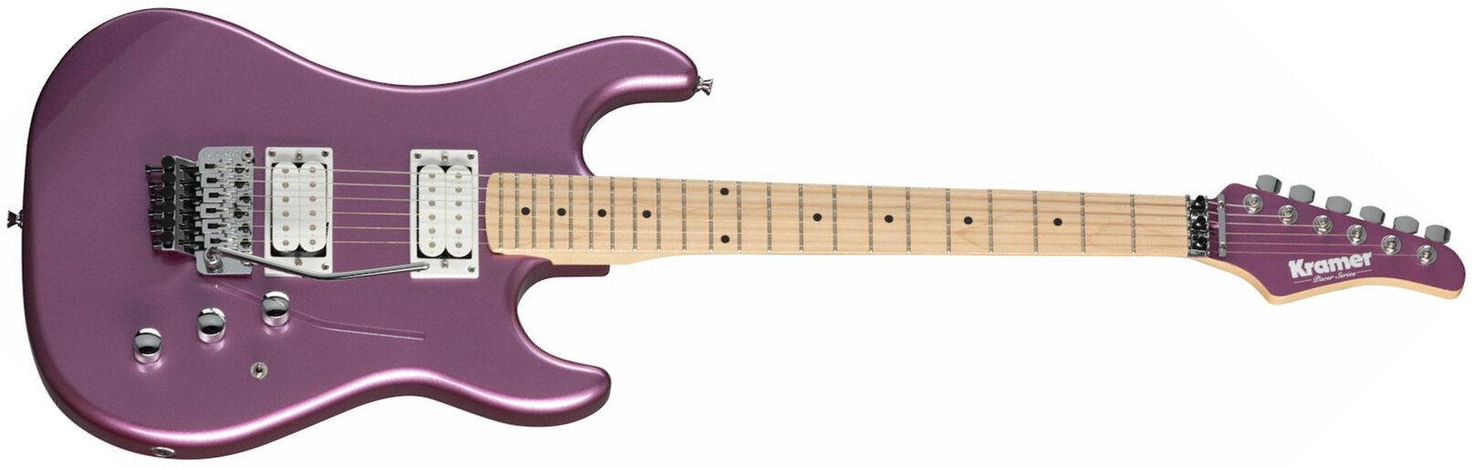 Kramer Pacer Classic 2h Fr Mn - Purple Passion Metallic - Elektrische gitaar in Str-vorm - Main picture