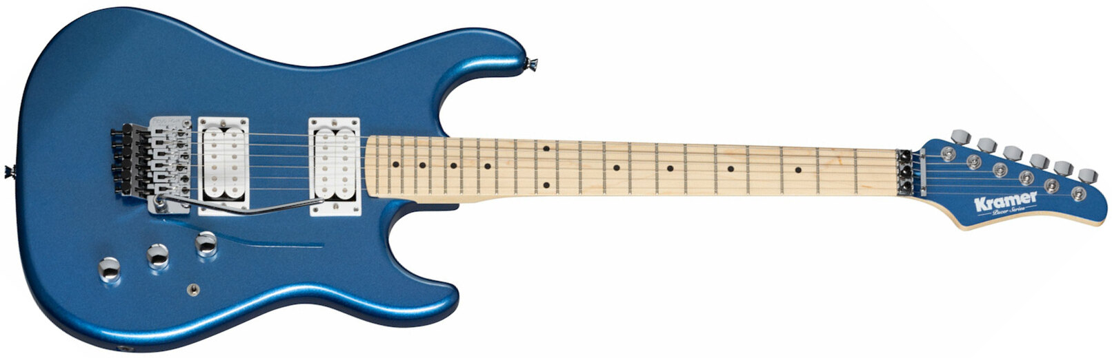 Kramer Pacer Classic 2h Fr Mn - Radio Blue Metallic - Elektrische gitaar in Str-vorm - Main picture