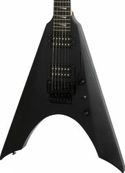 Metalen elektrische gitaar Kramer Nite-V FR - Black