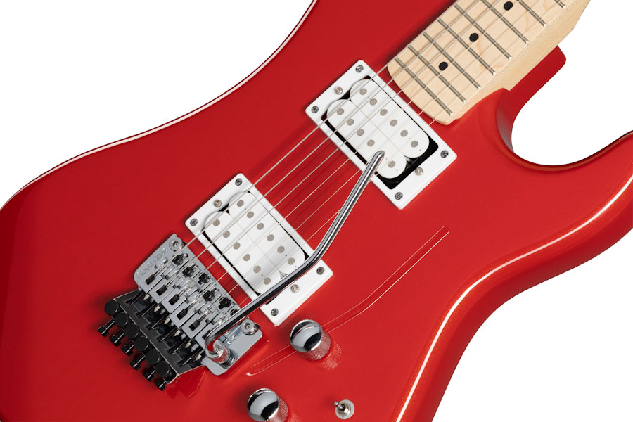 Kramer Pacer Classic 2h Fr Mn - Scarlet Red Metallic - Elektrische gitaar in Str-vorm - Variation 3