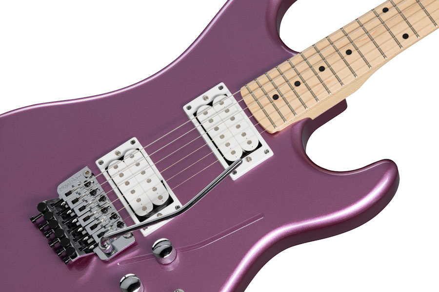 Kramer Pacer Classic 2h Fr Mn - Purple Passion Metallic - Elektrische gitaar in Str-vorm - Variation 3