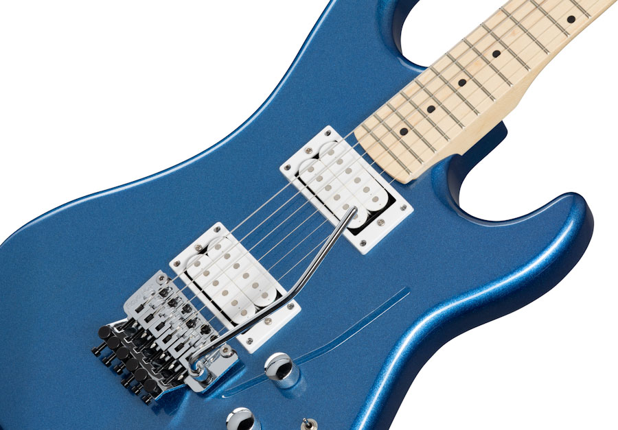 Kramer Pacer Classic 2h Fr Mn - Radio Blue Metallic - Elektrische gitaar in Str-vorm - Variation 3